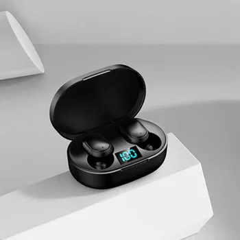 Беспроводные наушники с шумоподавлением без потерь, Bluetooth 5.0-совместимые наушники TWS со светодиодным цифровым дисплеем