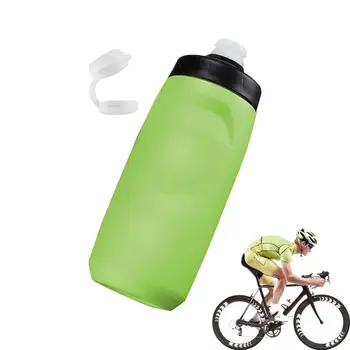 Велосипедная бутылка, бутылка для воды в спортзале для мужчин, 750 мл, портативная спортивная бутылка для улицы, легко сжимаемая бутылка для путешествий, бега, велоспорта, школы