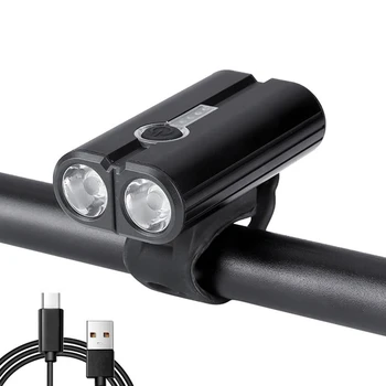 Велосипедные фары, снаряжение для езды на велосипеде, индикаторная лампа из полимера T6, водонепроницаемая лампа для горного велосипеда, простая установка