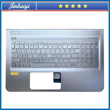 Верхняя крышка ноутбука HP ENVY 15-AE ae124tx ae020tx ae125tx TPN-C122 с подсветкой клавиатуры для подставки для рук