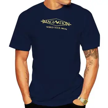 Винтажная футболка 1983 84 Imagination World Tour Tee XL мужская футболка