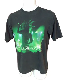 Винтажная футболка In Flames Band с хэви-метал рукавами для взрослых средней длины