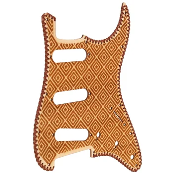 Декоративный материал корпуса на кнопках с эффектом гитары, аксессуары для гитары 282x225 мм