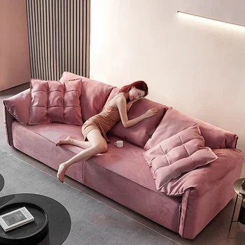 Дизайнерские Диваны для гостиной Винтажное Секционное кресло для отдыха Современный Гостиничный диван для гостиной Модульная мебель для дома от Salonu