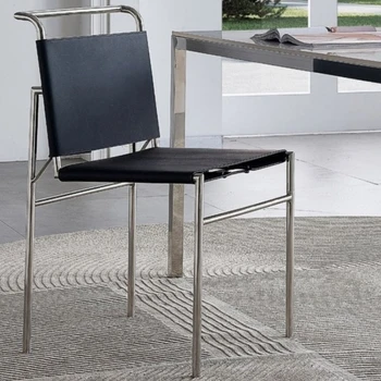 Дизайнерские обеденные стулья Nordic для гостиной, Роскошные офисные обеденные стулья на открытом воздухе, Роскошная мебель для дома Sillas Comedor B1