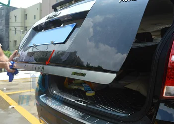 Для Chevrolet CAPTIVA 2008-2017 Высококачественная накладка на дверь багажника из нержавеющей стали, защита от царапин, автомобильные аксессуары