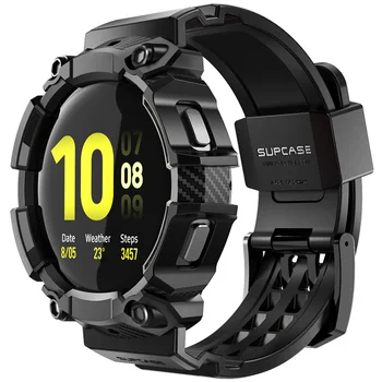 Для Galaxy Watch 6/5/4 [44 мм] Чехол для часов SUPCASE UB Pro Прочный защитный чехол с ремешком Ремешки для часов
