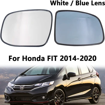 Для Honda Fit 2014-2020 Автомобильные Аксессуары Внешний объектив бокового зеркала заднего вида Дверное крыло Зеркала заднего вида Стекло с подогревом