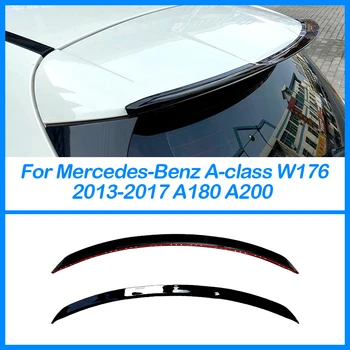 Для Mercedes-Benz A-class 2013 2014 2015-2017 A180 A200 W176 Задний Багажник Спойлер Заднего Крыла Обвес Аксессуары Глянцевый Черный ABS
