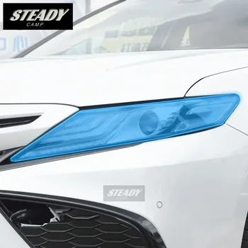Для Toyota Camry 2018-2021 2022 2023 Защита внешней фары автомобиля от царапин TPU PPF Защитная пленка Аксессуары для ремонта от царапин
