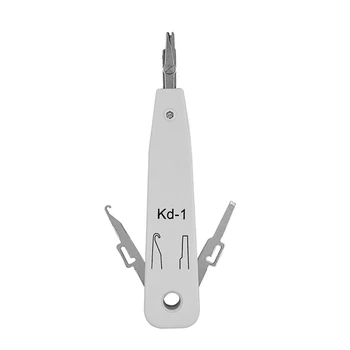 для сетевого кабеля RJ11 RJ12 RJ45 Cat5 KD-1 Инструмент для обрезки проводов, ударный инструмент