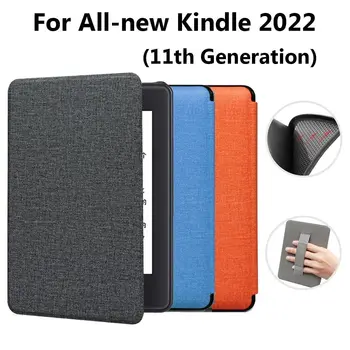 Для совершенно нового Kindle 11th 2022 Выпущен 6-дюймовый Магнитный Смарт-Чехол C2V2L3 из Искусственной Кожи с Защитной Пленкой Для Экрана, Чехол-Книжка С Ручкой