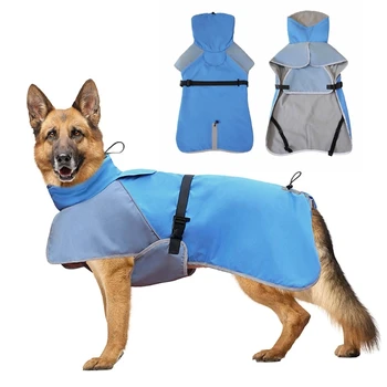 Дождевики для собак D0AD, Регулируемый Ветрозащитный дождевик для собак, четырехсезонный Дождевик для собак, Одежда