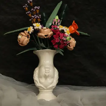 Европейская классическая керамическая ваза Selene Американский современный Портрет Бюст Скульптура Цветочные Вазы Современное оформление гостиной