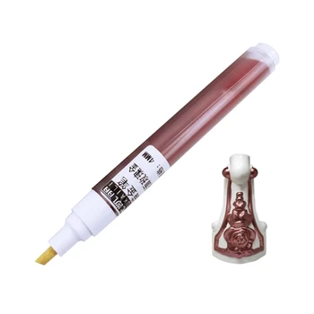 Зеркальный хромированный маркер, ручка с жидкой хромированной краской для ремонта металлопластикового стекла модели DIY Craft, ручка с глянцевой металлической краской LX9A