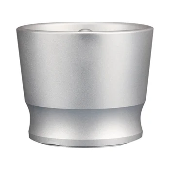 Измельчитель Алюминиевое Интеллектуальное дозирующее кольцо для чаши для заваривания, устройство для сбора кофейного порошка, инструмент для приготовления эспрессо, инструмент для бариста 58 мм Серый