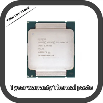 Используется процессор INTEL XEON E5 2650L V3 CPU Процессор E5 2650LV3 1,8 ГГц 12-Ядерный LGA 2011-3 Для материнской платы X99