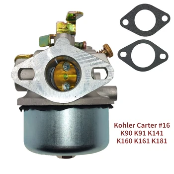 Карбюратор для двигателя Kohler Carter #16 K90 K91 K141 K160 K161 K181 Заменяет Kohler 46 853 01-S / 46 053 03- S Carburador
