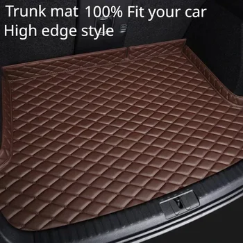 Коврики для багажника автомобиля из искусственной кожи на заказ для Toyota Prius Crown 2015-2018 2010-2014 2005-2009 Детали интерьера Автомобильные Аксессуары Ковер