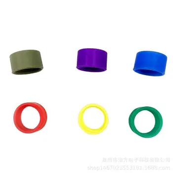 Кольцо антенны для портативной рации Разноцветные идентификационные полосы Отличают цвет кольца антенны портативной рации От цвета кольца антенны для портативной рации