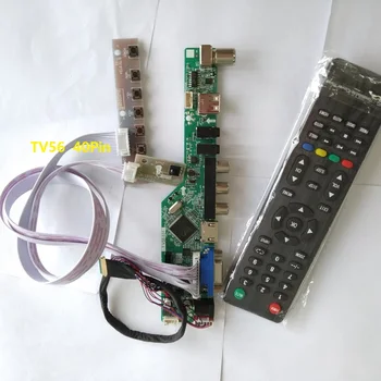 комплект N156BGE-LB1/N156BGE-LA1 панель HDMI-совместимый USB пульт дистанционного управления VGA LCD LED Плата контроллера драйвер TV AV 40pin LVDS 15,6 