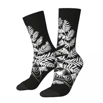 Компрессионные носки Happy Funny для мужчин с татуировками, винтажная игра Harajuku The Last of Us, хип-хоп новинка, модель Crew Crazy Sock