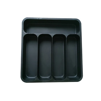 Коробка для хранения вилок Пластиковый лоток для хранения столовых приборов Экологически Чистый полипропиленовый лоток L9BE