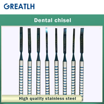 Костяной нож из нержавеющей стали, скребок для зубных имплантатов, зубная стамеска Ochsenbein, зубной стоматологический инструмент