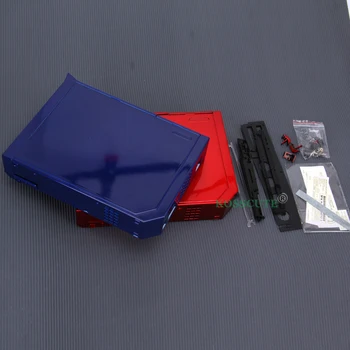 Красочный чехол для WII с полным корпусом, запасные части для игровой консоли WII, чехол с мелкими деталями