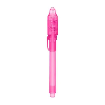 Креативная Волшебная ручка с ультрафиолетовым излучением, ручка с невидимыми чернилами, Забавный фломастер, Школьные принадлежности для детей, подарки