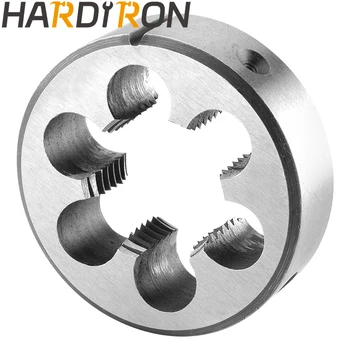 Круглая матрица для нарезания резьбы Hardiron Metric M25X0,5, машинная матрица для нарезания резьбы M25 x 0,5 правой рукой