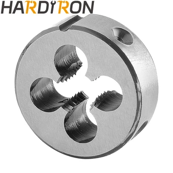 Метрическая головка Hardiron M8X0,75 для нарезания круглой резьбы левой рукой, машинная головка M8 x 0,75 для нарезания резьбы
