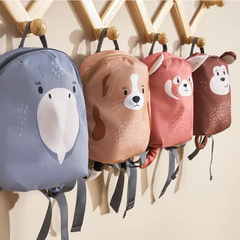 Милые Детские Школьные сумки 3D Мультфильм Животных Новый Детский рюкзак Детский сад Мальчики Девочки Школьные сумки Мини Маленький Рюкзак