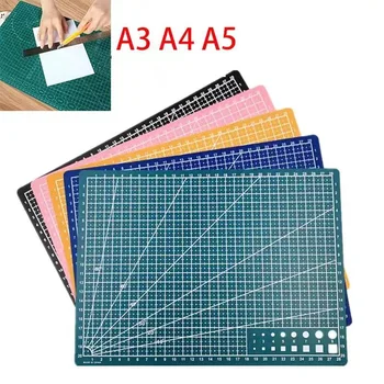 Многоцветный коврик для раскроя формата A3/A4/A5 для шитья и рукоделия из ткани, инструмент для творчества 