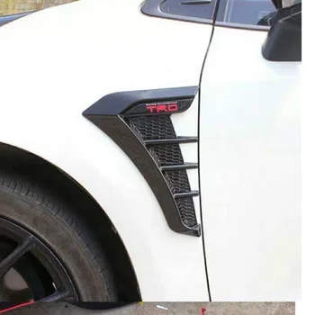 Модификация листовой пластины автомобиля Универсальная модификация бокового вентиляционного отверстия Shark Имитация наклейки на автомобиль Украшение листовой пластины воздуховыпускного отверстия для воздуха