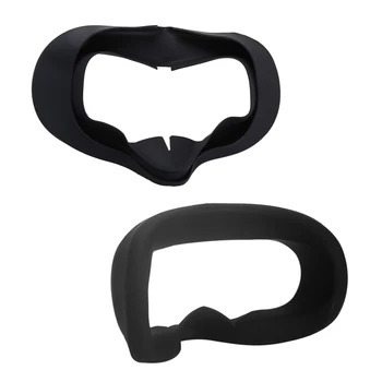Мягкая силиконовая маска для глаз от пота для чехла для очков Oculus Quest, удобная замена чехла