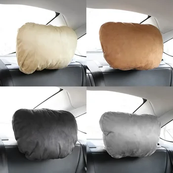 Мягкий подголовник автомобиля Дышащая автомобильная подушка для поддержки головы и шеи Автомобильная подушка для шеи