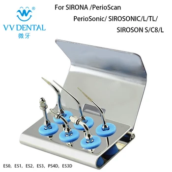 Набор наконечников для ультразвукового скалера VV Dental Endo Совместим с SIRONA G P E ES0 /ES1 / ES2 / ES3 / PS4D /ES3D