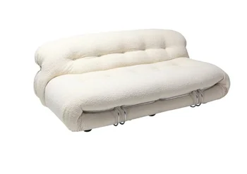 Небольшой блок Nordic light роскошный двухместный диван из прямой ткани простой современный диван в гостиной кресло tiger