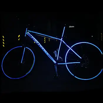 Нет Флуоресцентной ленты для MTB Велосипеда, наклейки для MTB, Клейкая лента, Наклейки для велосипеда, Аксессуары для велосипеда