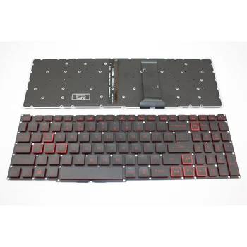 Новая клавиатура с подсветкой red word для Acer Nitro 5 7 AN515-54 43 44 AN515-55 AN517-51 52 AN715 511