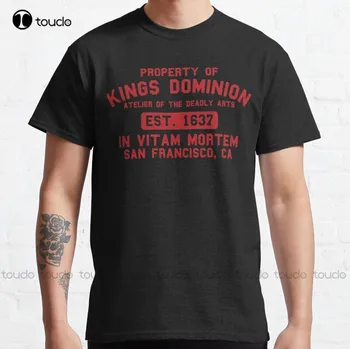 Новая футболка Deadly Class Kings Dominion, классическая футболка, хлопковая футболка на заказ, футболки с цифровой печатью для подростков Aldult, унисекс