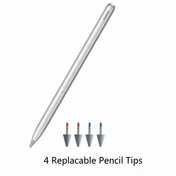 Новинка для Huawei M-Pencil, наконечники для стилуса, наконечники для HONOR, волшебный карандаш, сменные наконечники, замените наконечник, 4 шт.