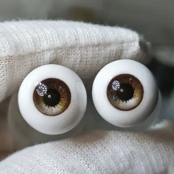 Новые кукольные глаза 12/14/16 мм для 1/3 1/4 1/6 куклы Bjd Гипсовое глазное яблоко, игрушки для девочек 