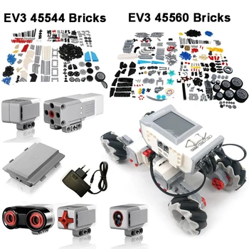НОВЫЙ Технический EV3 Mindstorms 45544 45560 Цветной сенсорный Гироскоп Ультразвуковые Датчики Электронные Детали DIY Образовательный Строительный Блок Игрушка