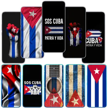 Обложка с изображением флага Кубы Чехол для Телефона Motorola Moto G13 G14 G53 G54 G62 G72 G82 G84 E13 E20 G42 G32 G23 G22 Мягкий Чехол