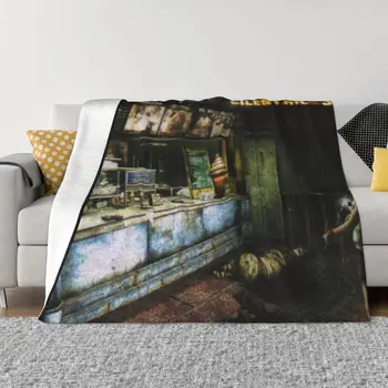 Одеяла для игр ужасов Silent Hill 3, Фланелевое осенне-зимнее портативное легкое одеяло для дивана, дорожный коврик