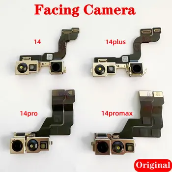 Оригинальная фронтальная камера для iPhone 14 Pro Max, замена лицевой камеры для Iphone 14 Plus 14 pro, гибкий кабель для приближения маленькой камеры