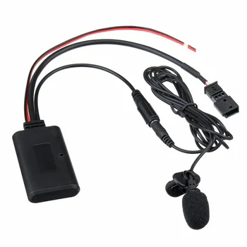 Передача музыки в формате HD Bluetooth 5.0 Адаптер Aux кабель + микрофон для BMW E54 E39 E46 E38 E53 X5