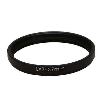Переходное кольцо для фильтра объектива 37 мм для Panasonic Lumix Dmc Lx7 Dmw-Fa1 Black Atlx7bk